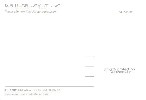 AK / Ansichtskarte Sylt Fliegeraufnahme Sylt