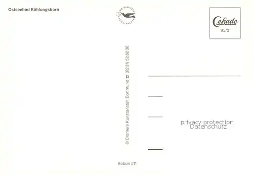 AK / Ansichtskarte Kuehlungsborn_Ostseebad Fliegeraufnahme Kuehlungsborn_Ostseebad