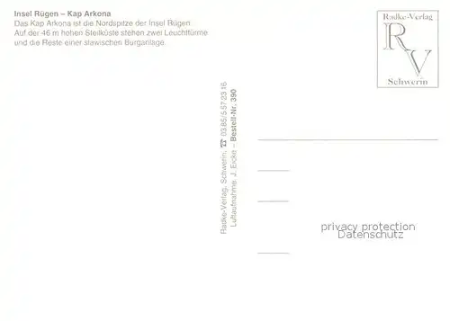 AK / Ansichtskarte Kap_Arkona Fliegeraufnahme Kap_Arkona