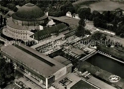 AK / Ansichtskarte Hannover Stadthalle Fliegeraufnahme Hannover