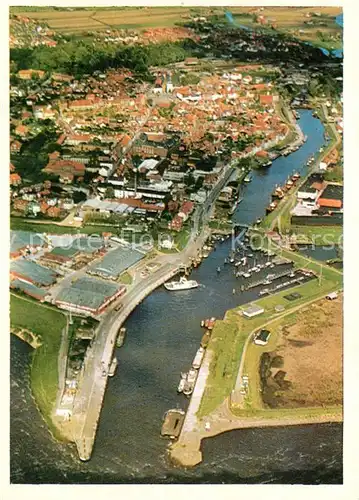 AK / Ansichtskarte Glueckstadt Fliegeraufnahme Glueckstadt