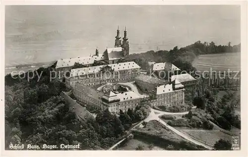 AK / Ansichtskarte Banz_Bad_Staffelstein Fliegeraufnahme Schloss  Banz_Bad_Staffelstein