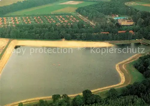 AK / Ansichtskarte Haren_Ems Fliegeraufnahme Ferienzentrum Schloss Dankern Haren_Ems