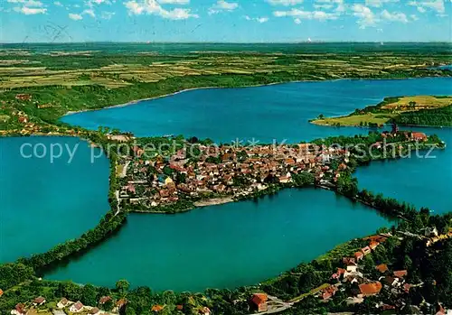 AK / Ansichtskarte Ratzeburg Fliegeraufnahme Inselstadt Ratzeburg