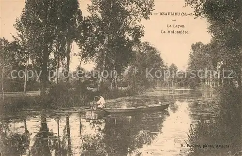 AK / Ansichtskarte Beaulieu sur Layon Bords du Layon La Mulonniere Beaulieu sur Layon