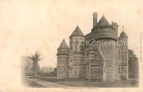 AK / Ansichtskarte Oherville Chateau d Auffay Oherville