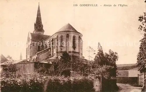 AK / Ansichtskarte Goderville Abside de l eglise Goderville