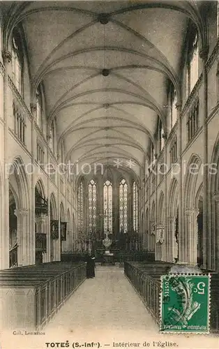 AK / Ansichtskarte Totes Interieur de l eglise Totes