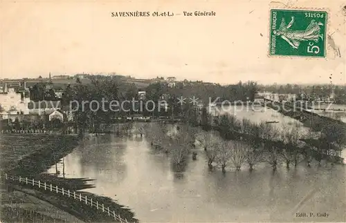 AK / Ansichtskarte Savennieres Vue generale Savennieres