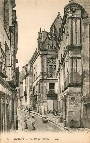 AK / Ansichtskarte Loches_Indre_et_Loire La Chancellerie Loches_Indre_et_Loire