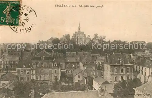 AK / Ansichtskarte Segre Vue generale Chapelle Saint Joseph Segre