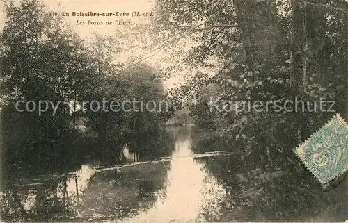 AK / Ansichtskarte La_Boissiere sur Evre Les bords de l Eure La_Boissiere sur Evre