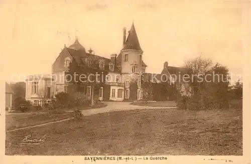 AK / Ansichtskarte Savennieres Domaine de La Guerche Chateau Savennieres