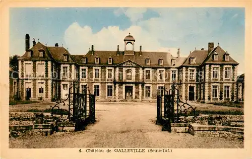 AK / Ansichtskarte Doudeville Chateau de Galleville Schloss Doudeville