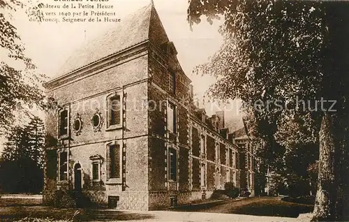 AK / Ansichtskarte Les_Grandes Ventes Chateau de la Petite Heuze Schloss Les_Grandes Ventes