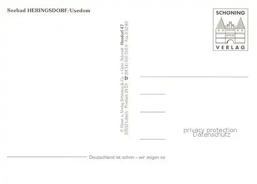 AK / Ansichtskarte Heringsdorf_Ostseebad_Usedom Seebruecke Fliegeraufnahme Heringsdorf_Ostseebad