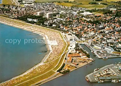 AK / Ansichtskarte Buesum_Nordseebad Fliegeraufnahme Buesum_Nordseebad