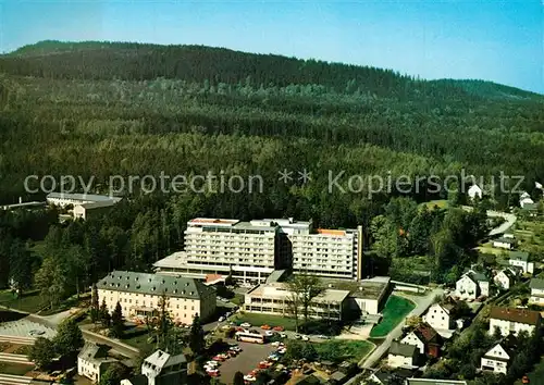 AK / Ansichtskarte Bad_Alexandersbad Kur und Sporthotel Fliegeraufnahme Bad_Alexandersbad