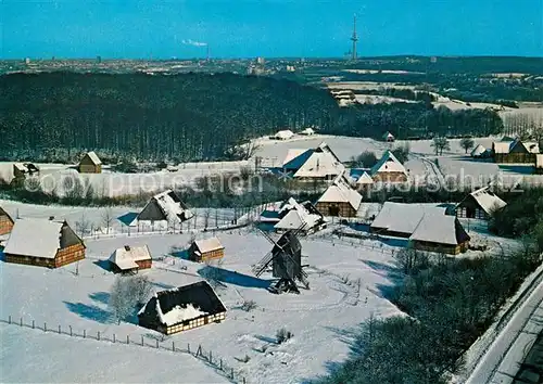 AK / Ansichtskarte Molfsee Schleswig Holsteinisches Freilichtmuseum Fliegeraufnahme Molfsee