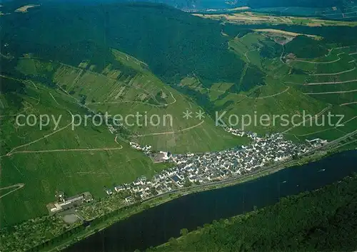 AK / Ansichtskarte Ediger Eller Fliegeraufnahme Ediger Eller
