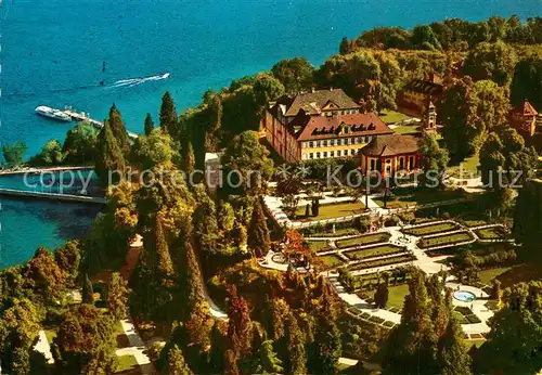 AK / Ansichtskarte Insel_Mainau Fliegeraufnahme Insel Mainau