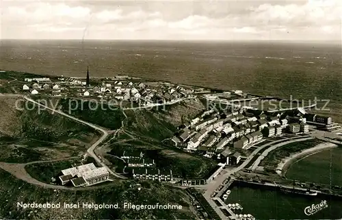 AK / Ansichtskarte Helgoland Fliegeraufnahme Helgoland