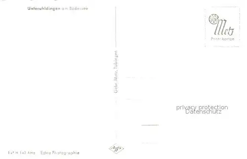 AK / Ansichtskarte Unteruhldingen  Unteruhldingen