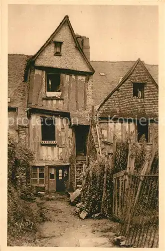 AK / Ansichtskarte Fougeres Vieilles maisons du XVIe siecle Fougeres