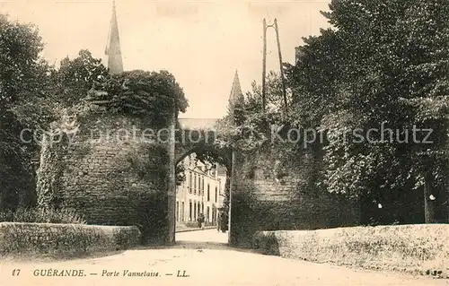 AK / Ansichtskarte Guerande Porte Vannetaise Guerande