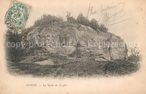 AK / Ansichtskarte Nandy La Roche du Gouffre Nandy