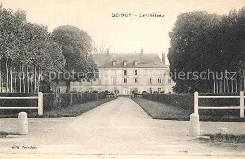 AK / Ansichtskarte Quincy Voisins Chateau Schloss Quincy Voisins