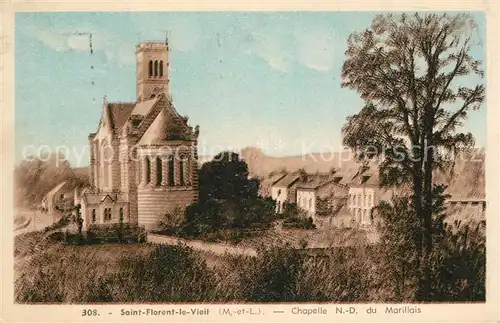AK / Ansichtskarte Saint Florent le Vieil Chapelle Notre Dame du Marillais Saint Florent le Vieil