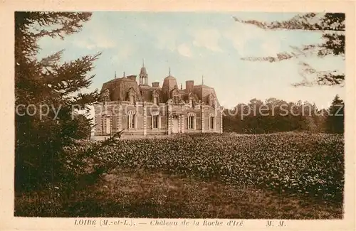 AK / Ansichtskarte Loire Chateau de la Roche d Ire Loire