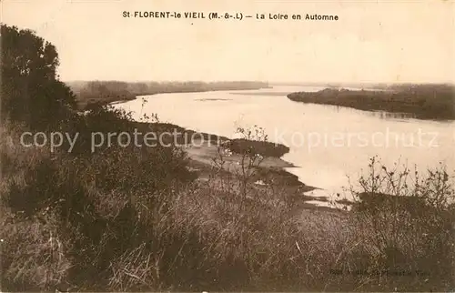 AK / Ansichtskarte Saint Florent le Vieil La Loire en automne Saint Florent le Vieil