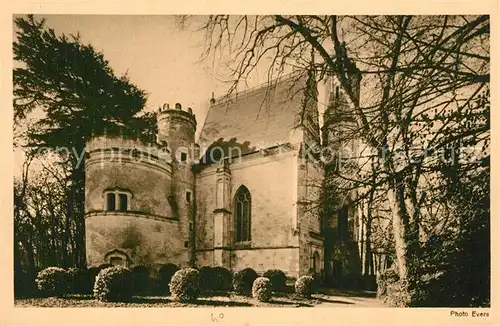 AK / Ansichtskarte Bouzille Chateau de la Bourgonniere Chapelle et grosse tour Bouzille