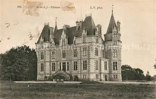 AK / Ansichtskarte Baune Chateau des Brueres Baune