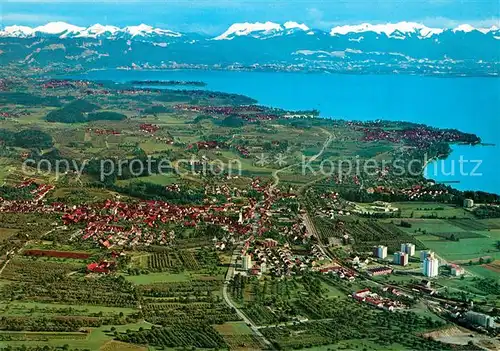 AK / Ansichtskarte Kressbronn_Bodensee Fliegeraufnahme Kressbronn Bodensee