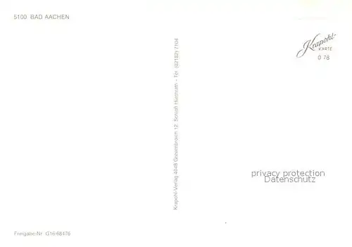 AK / Ansichtskarte Bad_Aachen Fliegeraufnahme Bad_Aachen