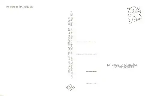 AK / Ansichtskarte Ratzeburg Fliegeraufnahme Ratzeburg