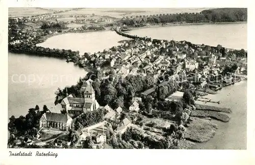 AK / Ansichtskarte Ratzeburg Fliegeraufnahme Ratzeburg