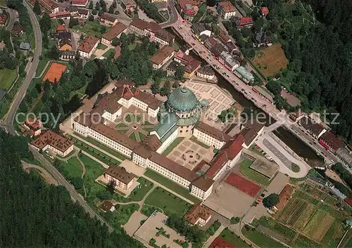 AK / Ansichtskarte St_Blasien Kloster Fliegeraufnahme St_Blasien