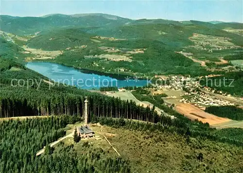 AK / Ansichtskarte Titisee Blick vom Hochfirst Titisee