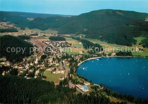 AK / Ansichtskarte Titisee Fliegeraufnahme Titisee