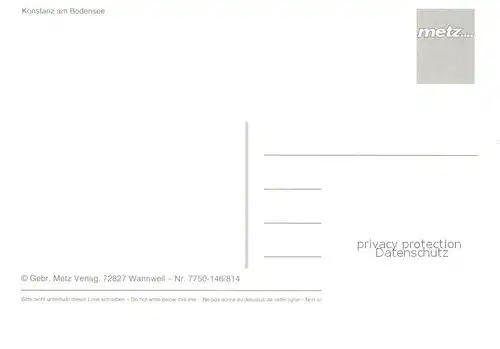 AK / Ansichtskarte Konstanz_Bodensee Fliegeraufnahme Konstanz_Bodensee