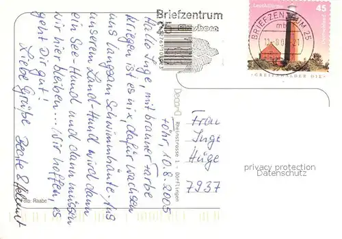 AK / Ansichtskarte Wyk_Foehr Suedstrand Fliegeraufnahme Foehr