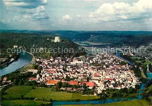 AK / Ansichtskarte Kelheim Fliegeraufnahme Kelheim