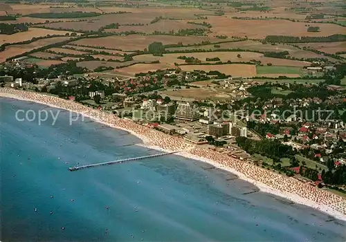 AK / Ansichtskarte Groemitz_Ostseebad Fliegeraufnahme Groemitz_Ostseebad