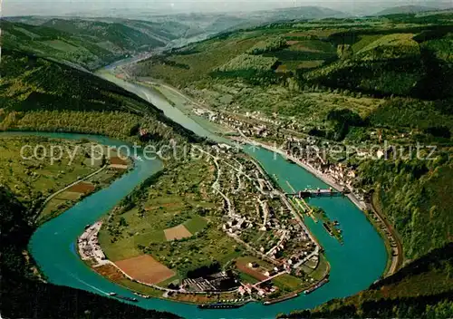 AK / Ansichtskarte Hirschhorn_Neckar Fliegeraufnahme Hirschhorn Neckar