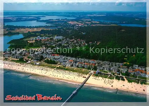 AK / Ansichtskarte Bansin_Ostseebad Fliegeraufnahme Bansin_Ostseebad
