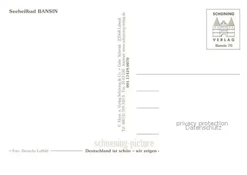 AK / Ansichtskarte Bansin_Ostseebad Fliegeraufnahme Bansin_Ostseebad